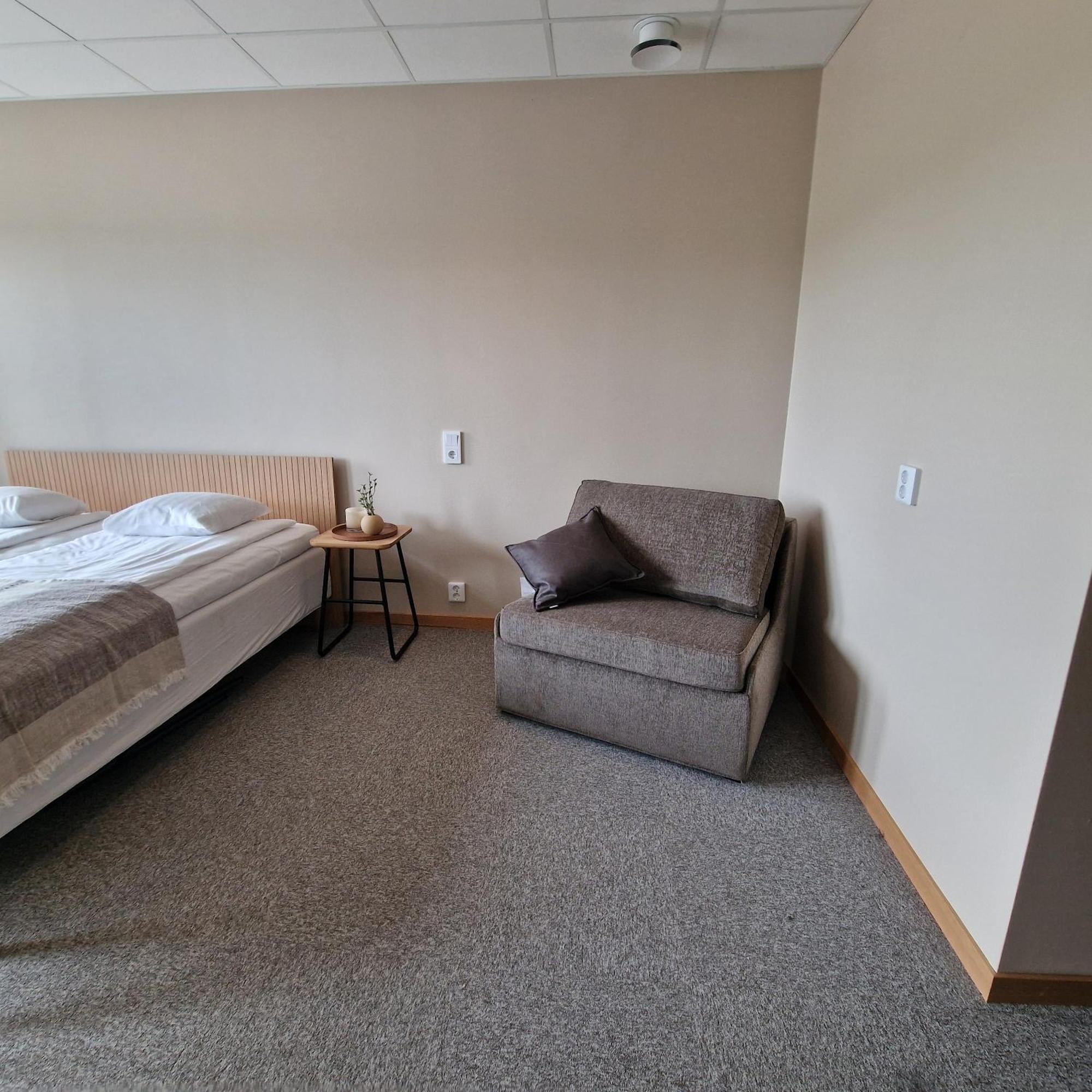 Nordby Hotell Lervik Bagian luar foto