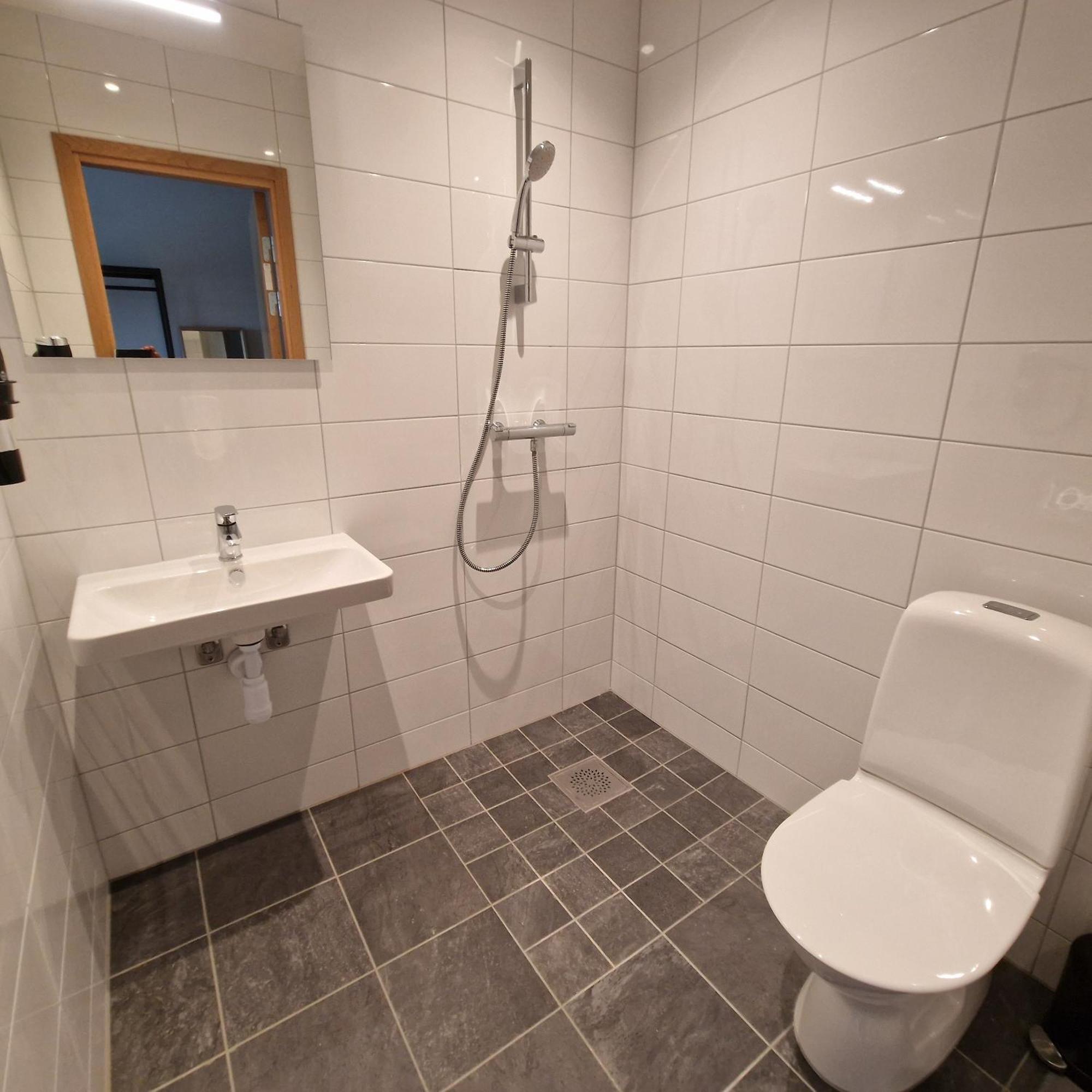 Nordby Hotell Lervik Bagian luar foto