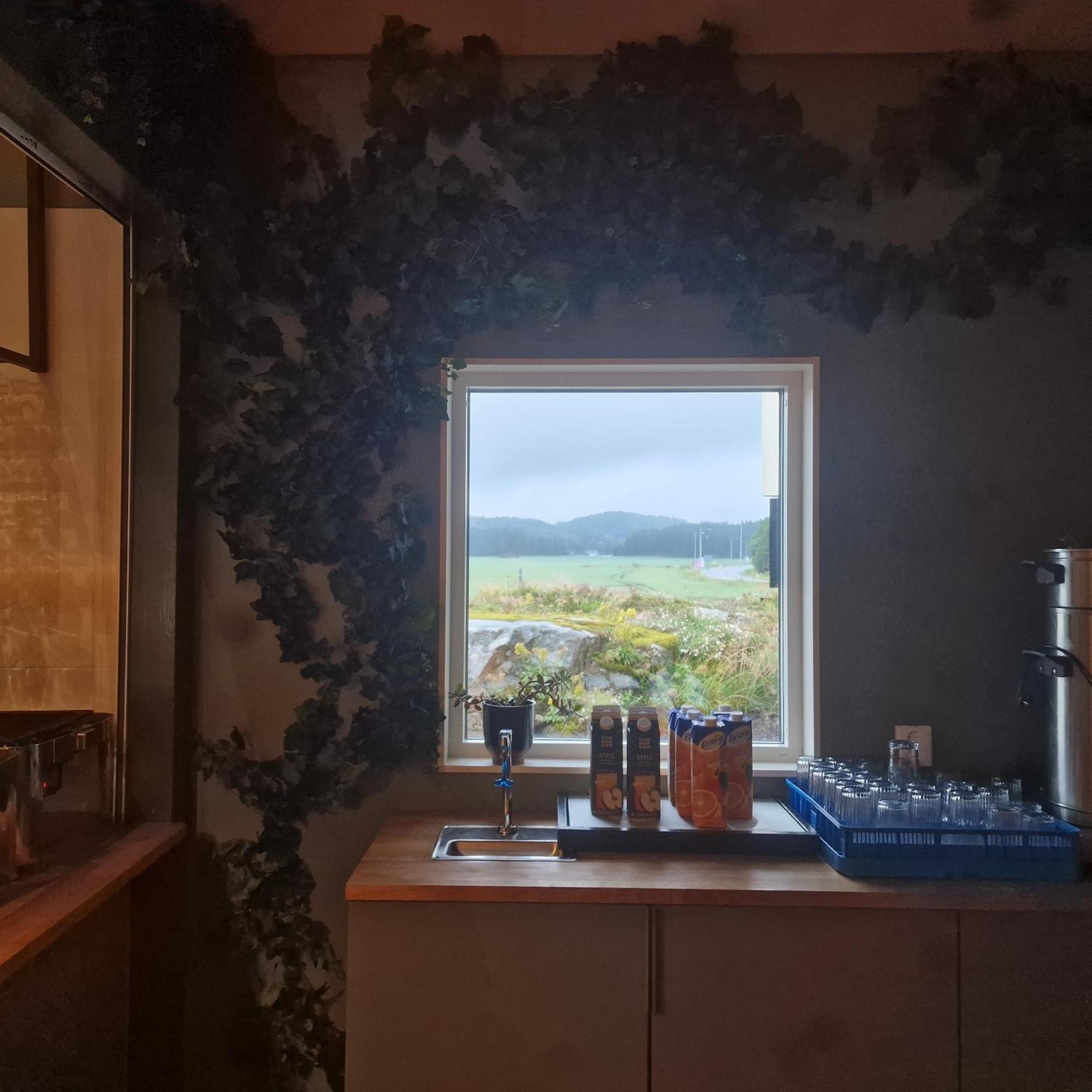 Nordby Hotell Lervik Bagian luar foto